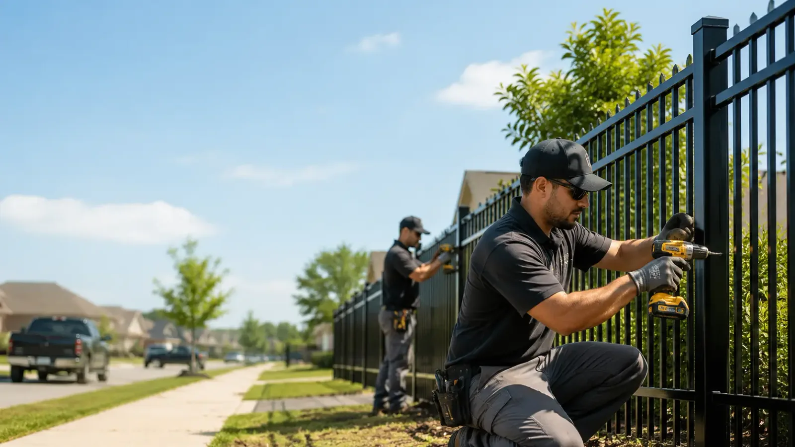 Metal Fence Installation in Ackerly, TX